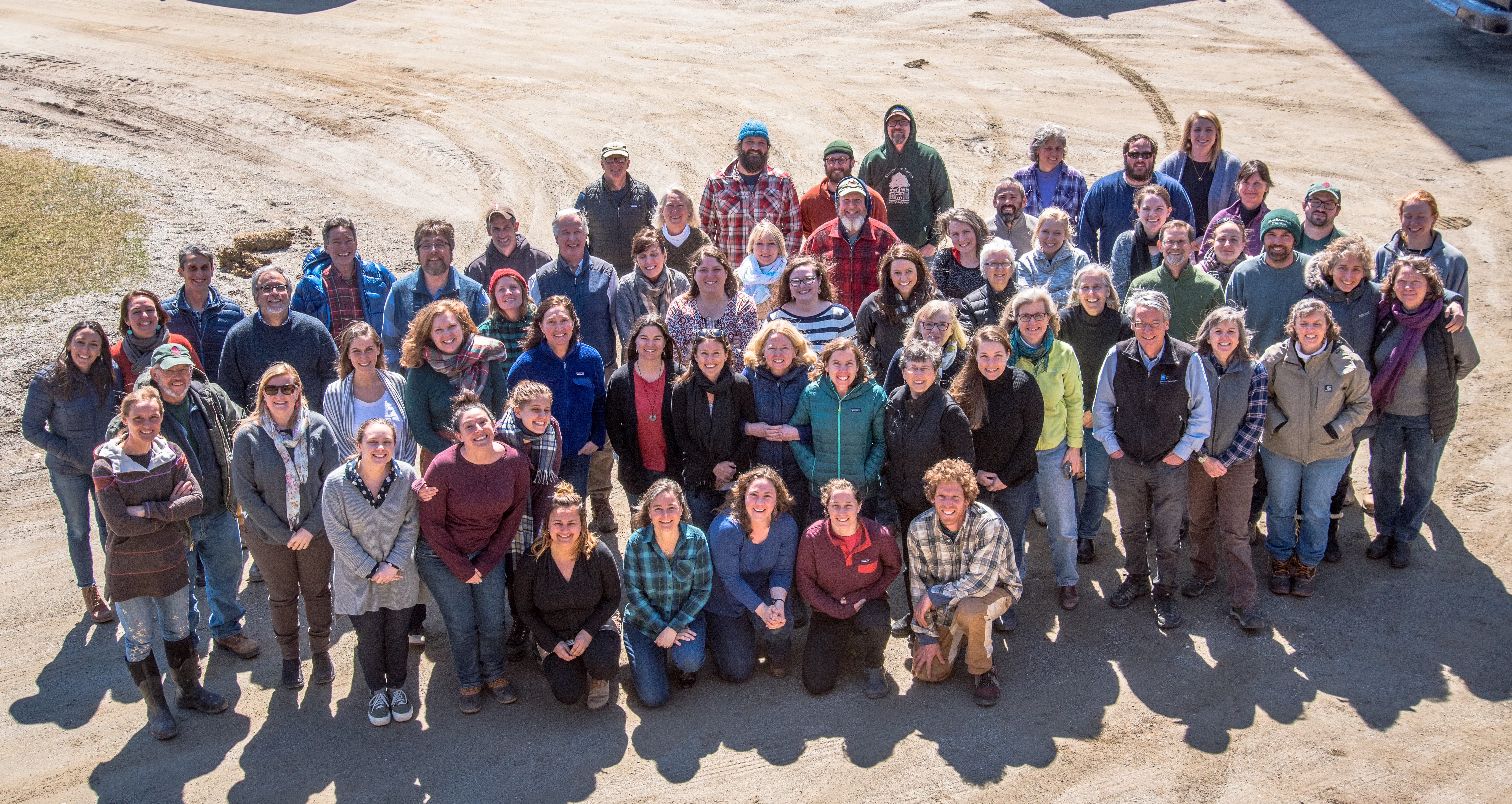 Staff Photo in Farm Barn Courtyard
